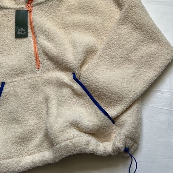 ⭐️nwt Wild Fable Teddy Sherpa Hoodie⭐️ - Picture 8 of 11
